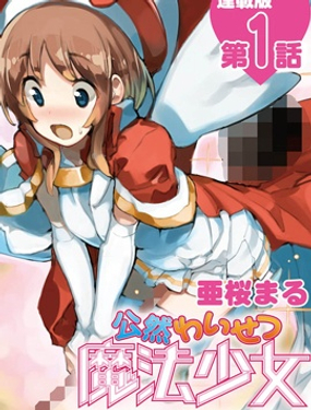《公然猥亵魔法少女》漫画封面图 - tl漫画