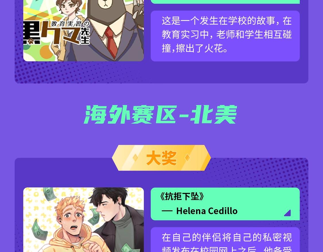 《快看漫画比赛》2021条漫大赛获奖公示 第18页