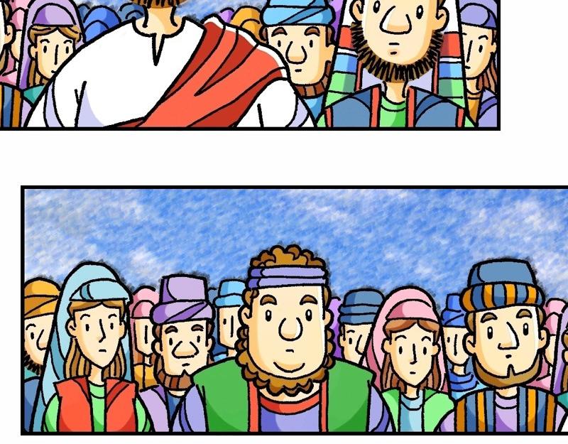 《漫画马太福音》第03章约翰为耶稣施浸 第23页