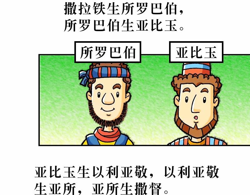 《漫画马太福音》第01章耶稣基督的降生 第17页