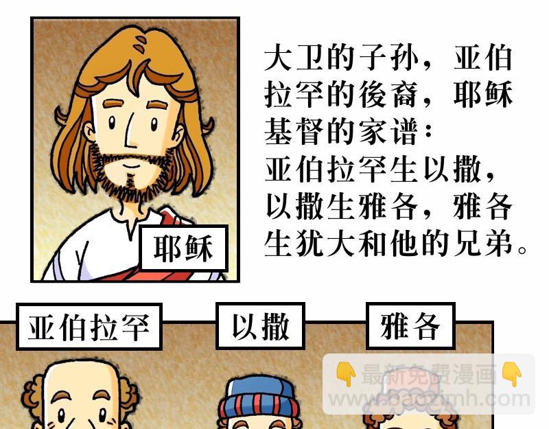 《漫画马太福音》第01章耶稣基督的降生 第4页