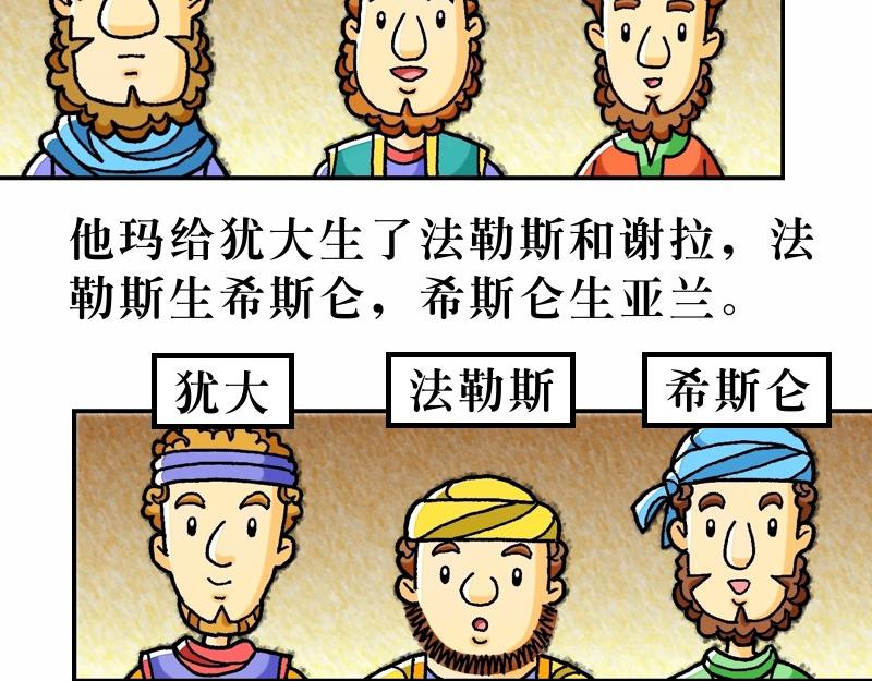 《漫画马太福音》第01章耶稣基督的降生 第5页
