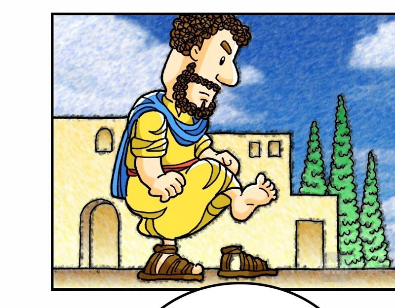 《漫画马太福音》第10章差派门徒去传道 第22页