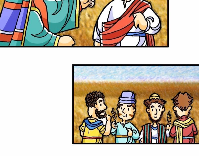 《漫画马太福音》第12章宗教领袖起敌意 第8页