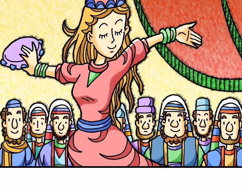 《漫画马太福音》第14章五饼二鱼显神迹 第14页