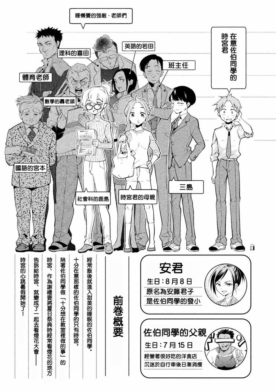 《佐伯同学睡着了》第29话 第4页