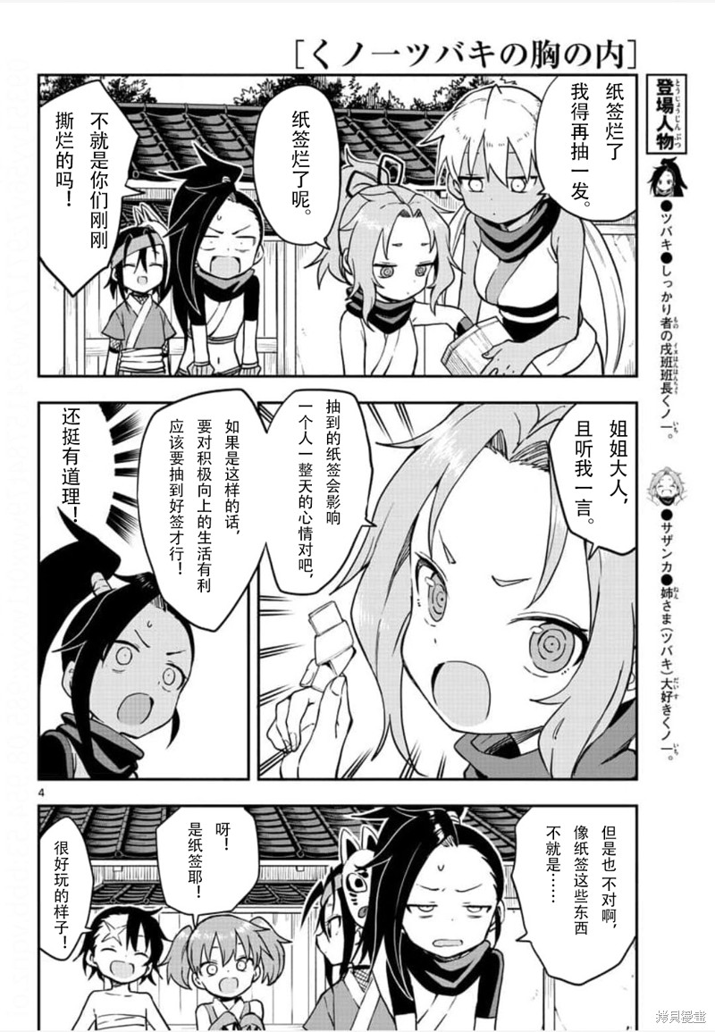 《女忍者椿的心事》第55话 第4页