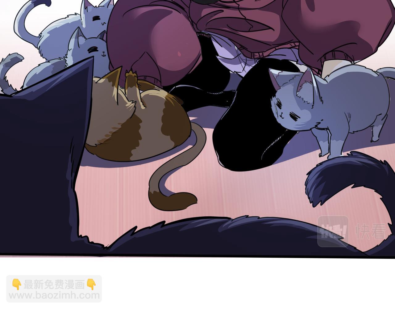《不小心卷成了神》第3话 第1层 疯狂猫咖 第36页