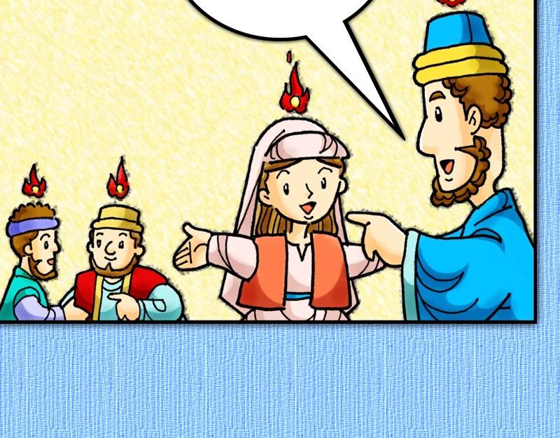 《漫画使徒行传》第02章五旬节圣灵降临 第14页