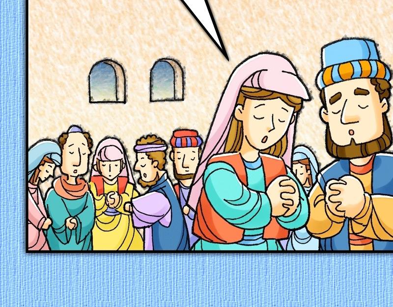 《漫画使徒行传》第12章彼得被囚蒙拯救 第17页