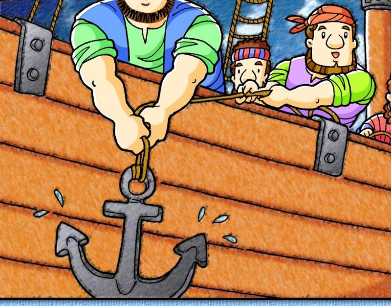 《漫画使徒行传》第27章经历风暴添信心 第23页