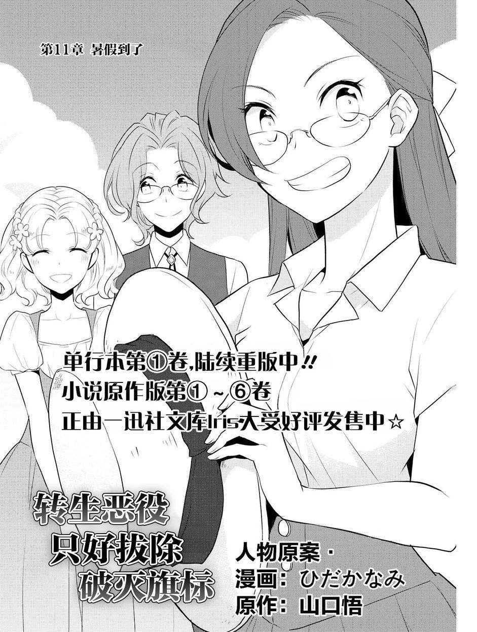 《转生成为了只有乙女游戏破灭 Flag 的邪恶大小姐》第11话 第1页