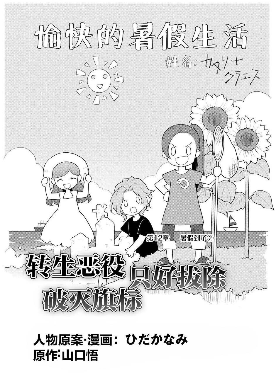 《转生成为了只有乙女游戏破灭 Flag 的邪恶大小姐》第12话 第1页
