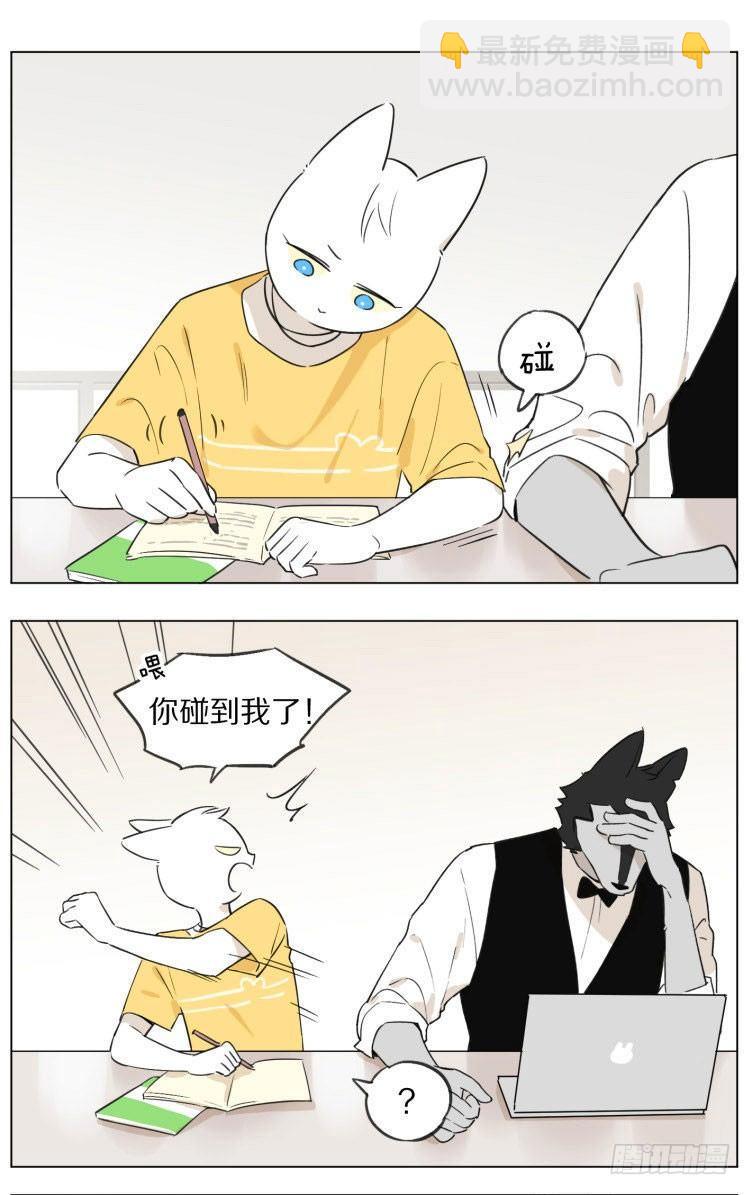 《狼仆和猫》写作业 第6页
