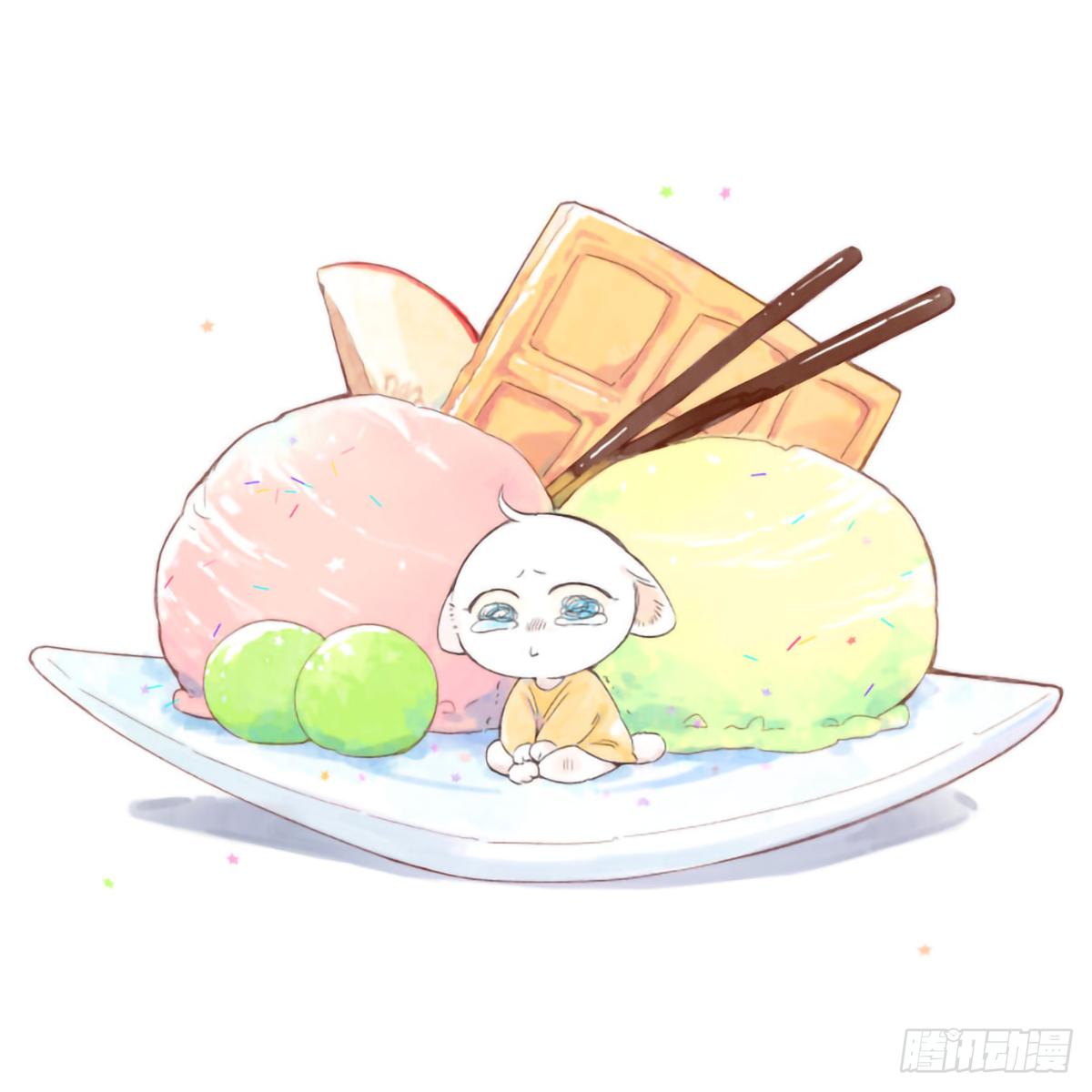 《狼仆和猫》儿童节快乐！画了几张甜品小动物 第1页