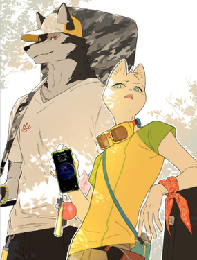 《狼仆和猫》漫画封面图 - tl漫画