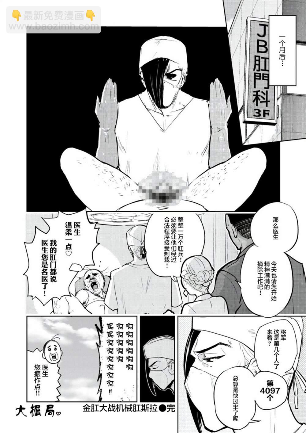 《火鸟快乐天BEAST短篇集》金肛大战机械肛斯拉 第12页