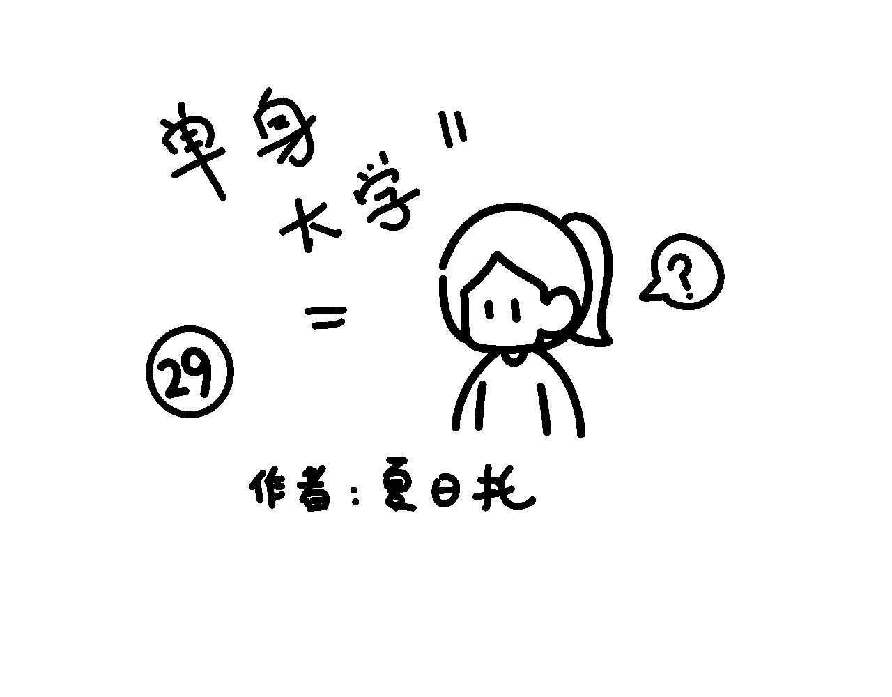 《单身大学》试一下，也是一个开始 第1页