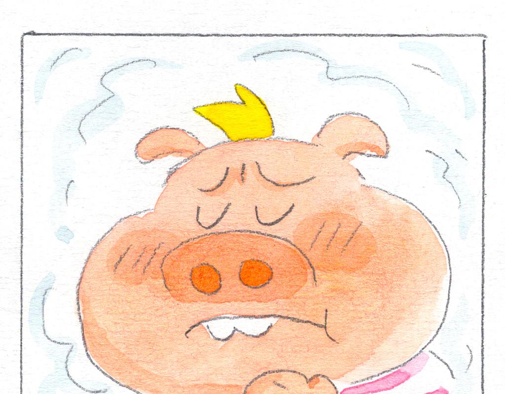 《阿美是只猪》抢被大作战 第14页