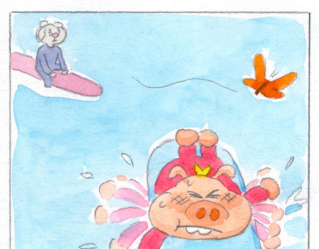 《阿美是只猪》海上蝴蝶 第14页