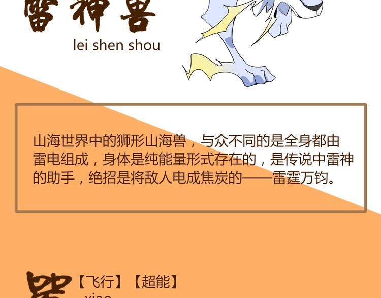 《山海驯兽师》山海兽图鉴 第31页
