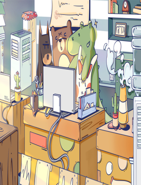 《野生物口工作室》漫画封面图 - tl漫画