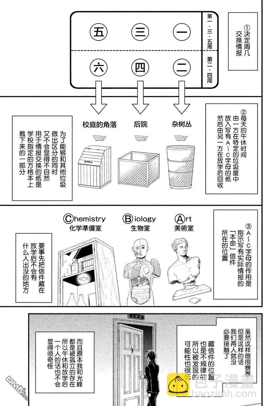 《校舍的天空下有恶魔在嗤笑》第4回 For poor Cock Robin 第6页