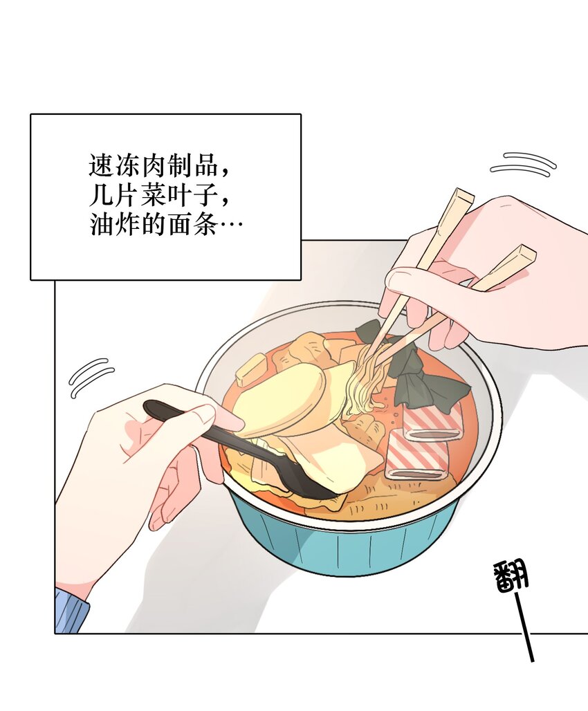 《总的来说，和纸片霸总合租了》011 牛排来一份 第17页