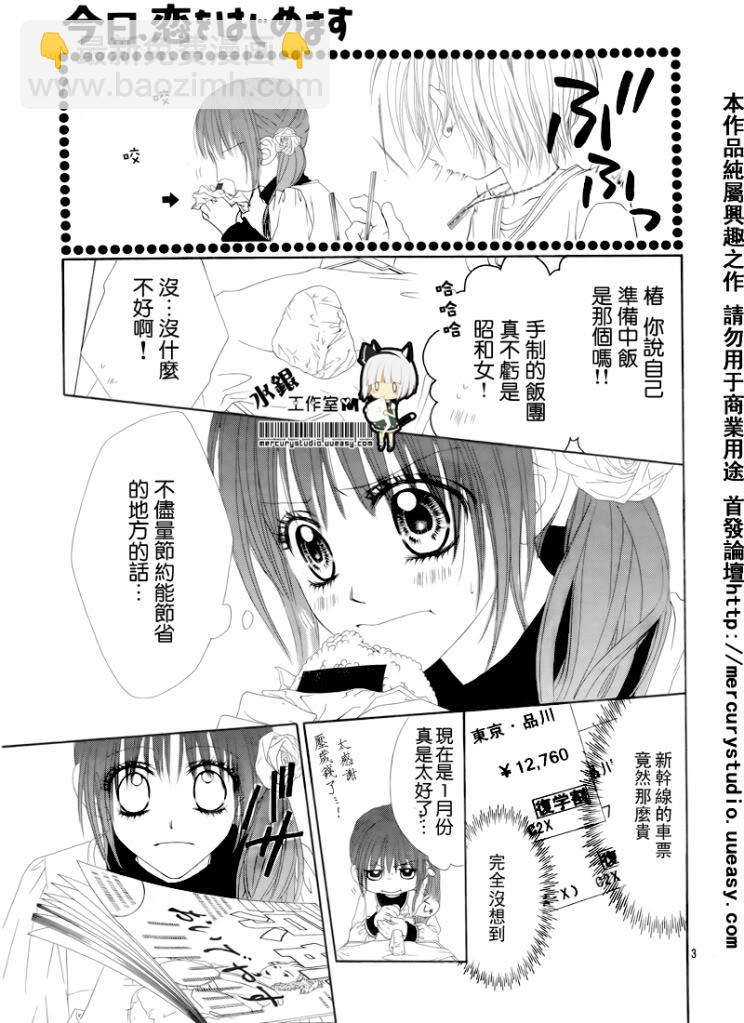 《今天开始恋爱吧》第72话 第3页