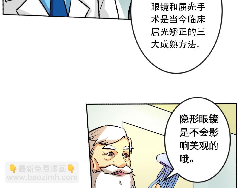 《漫话隐形眼镜》戴框架眼镜的烦恼（下） 第19页