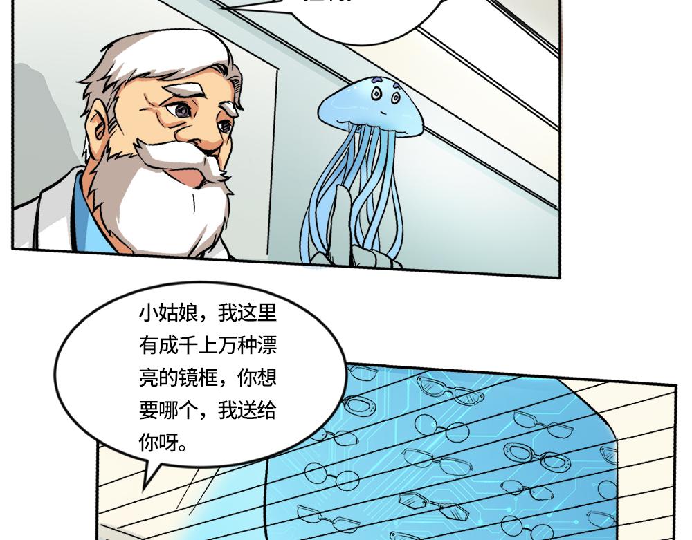 《漫话隐形眼镜》戴框架眼镜的烦恼（上） 第17页