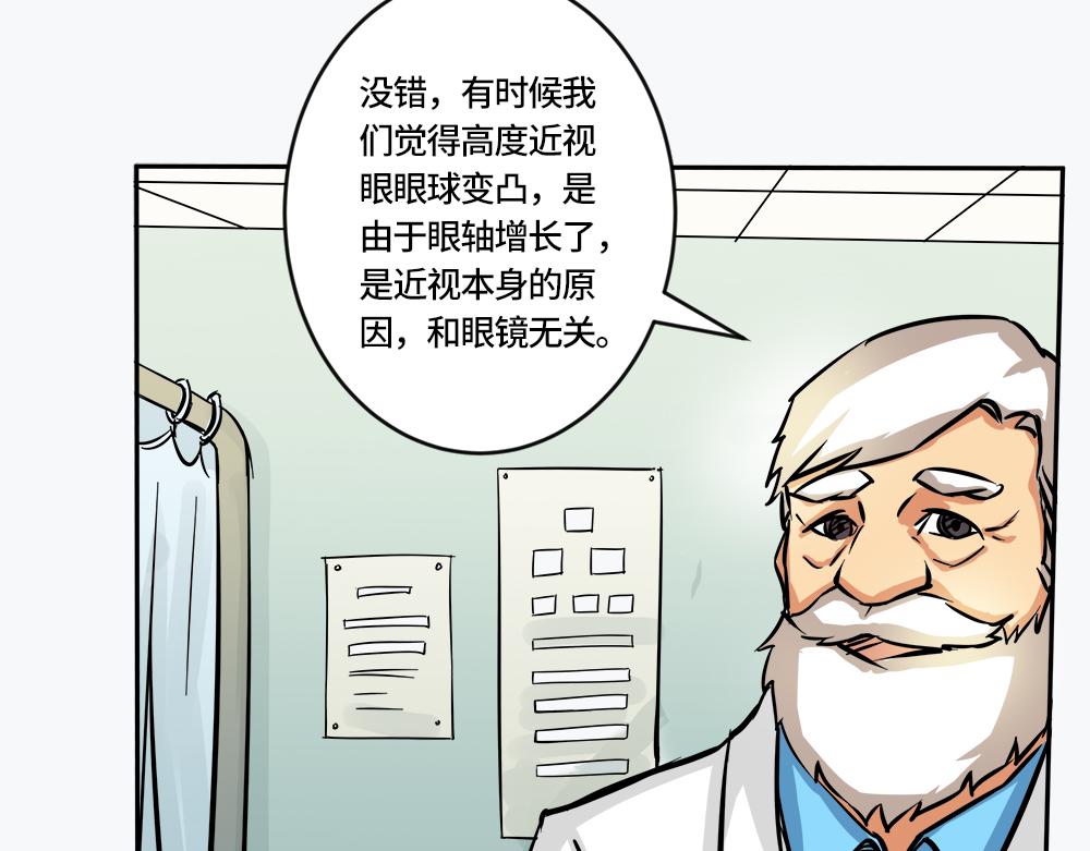 《漫话隐形眼镜》戴框架眼镜的烦恼（上） 第27页