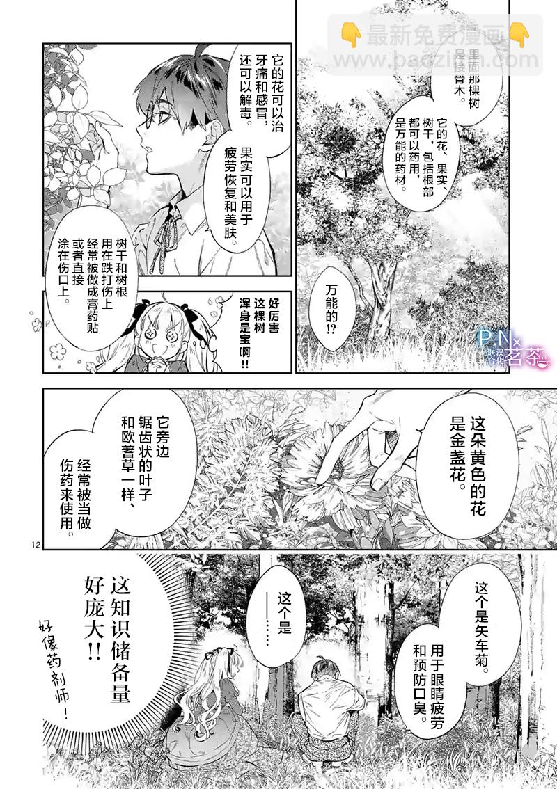 《恶役千金目标是成为夜告鸟（南丁格尔）》第11.1话 第12页