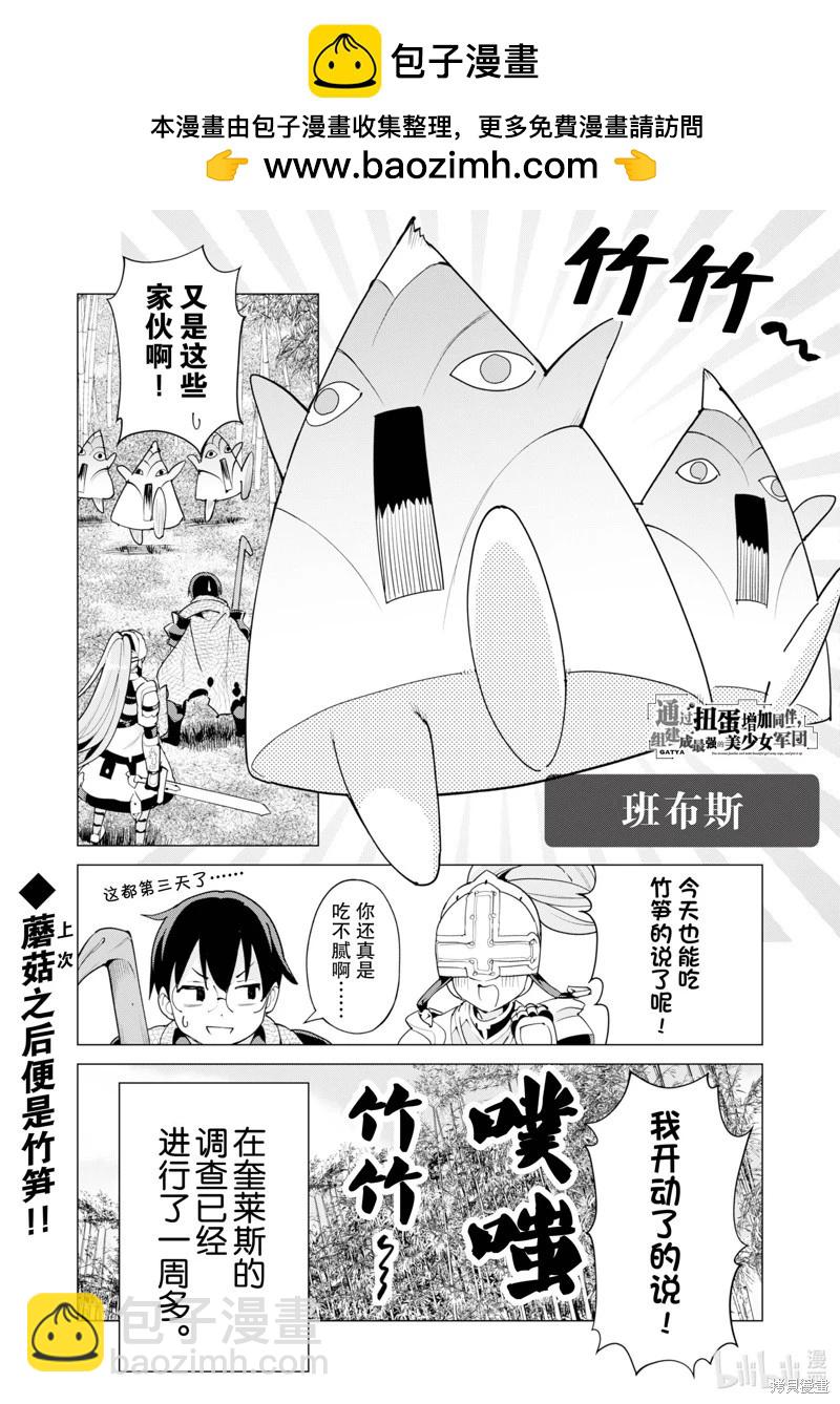 《通过扭蛋增加同伴，做成最强美少女军团》第54话 第2页