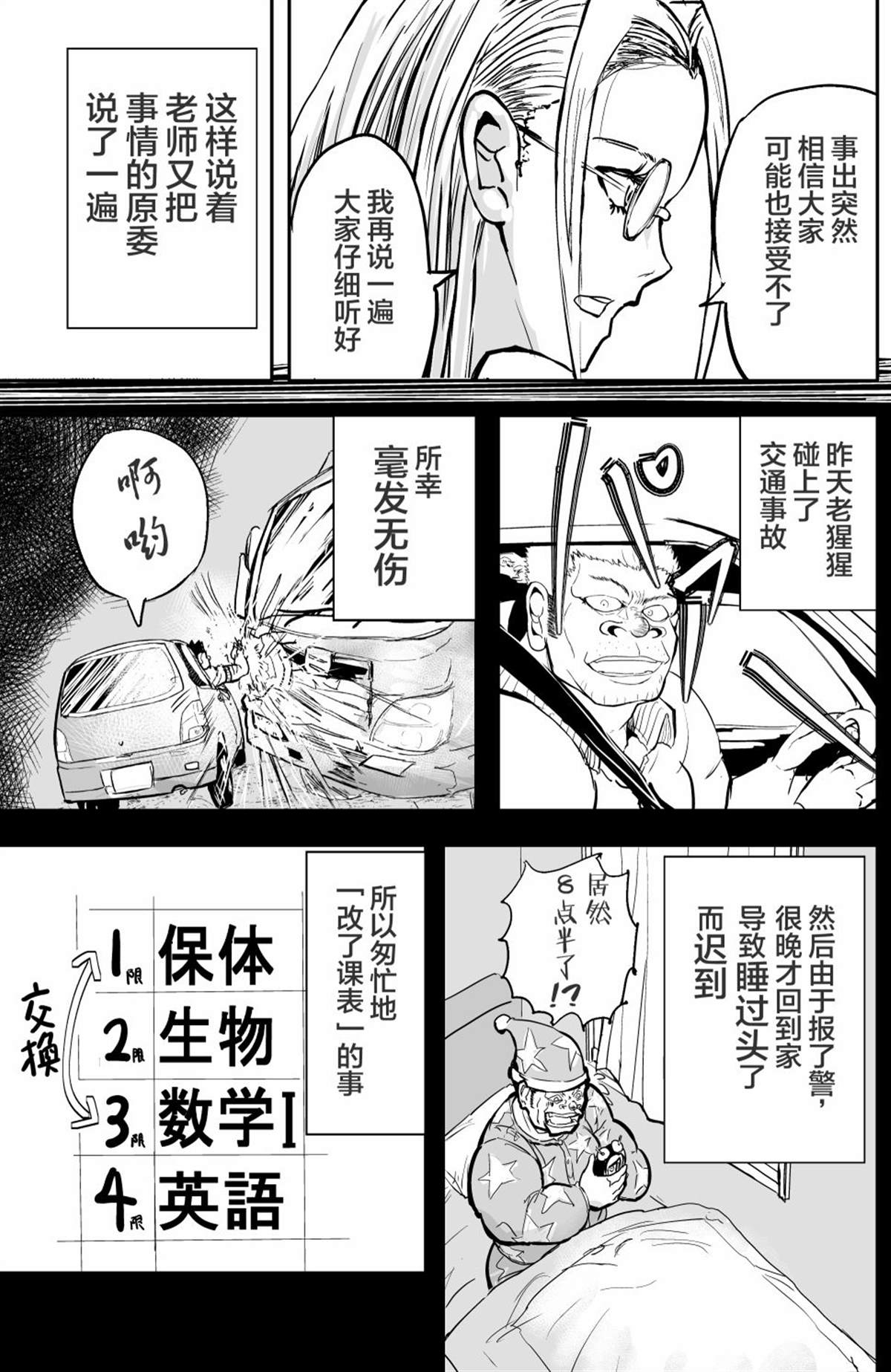 《校园恐怖片最先死掉的类型的体育老师》第18话 第13页