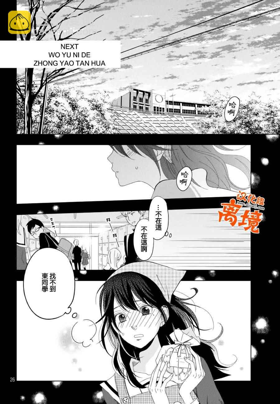 《我与你的重要谈话》第3话 第27页