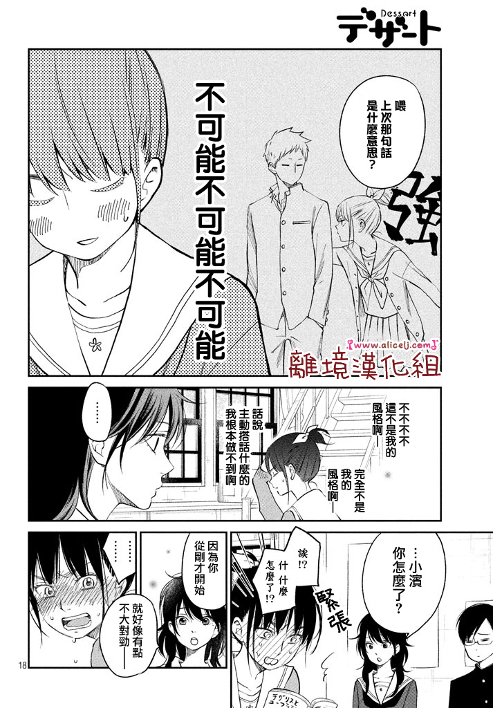 《我与你的重要谈话》第14话 文艺少女独自在塔上跳舞 第19页