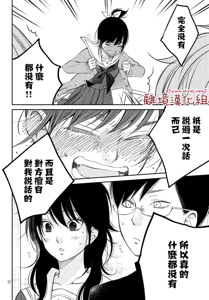 《我与你的重要谈话》第14话 文艺少女独自在塔上跳舞 第23页