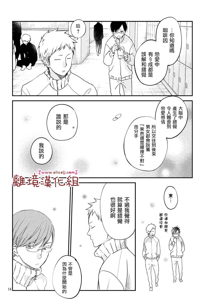 《我与你的重要谈话》第16话 东同学他忘记了（后篇） 第14页