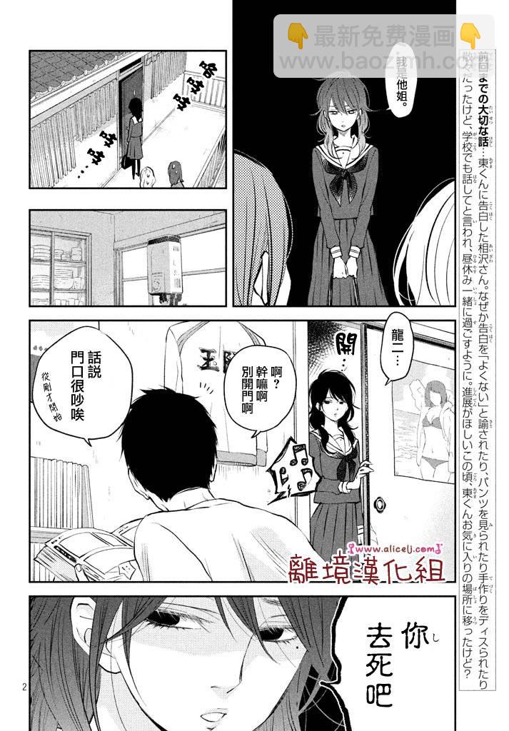 《我与你的重要谈话》第13话 你会喜欢上我吗？ 第3页