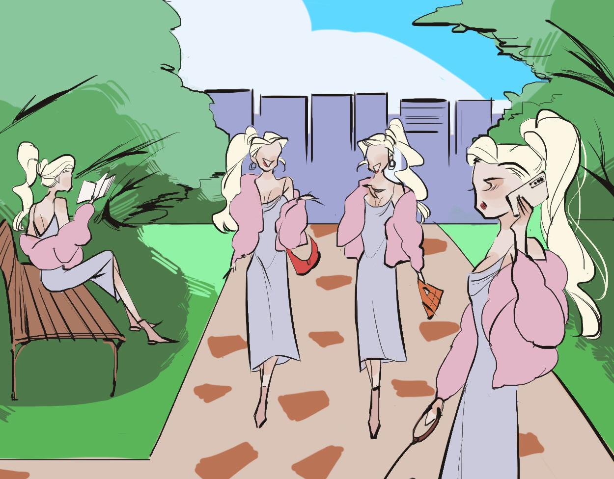 《Mean girls又甜又茶的富家女》她们的感情你惹不起 第13页