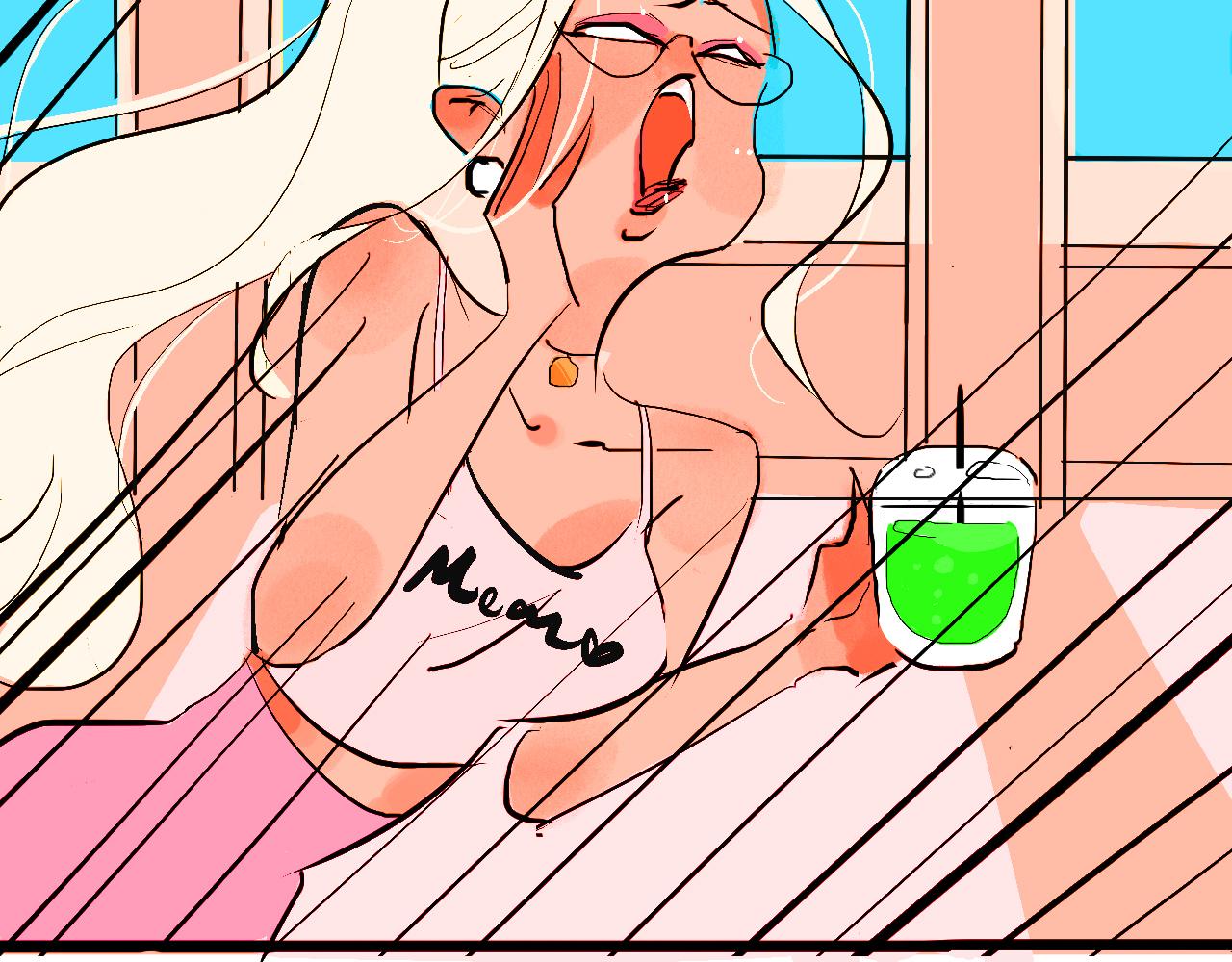 《Mean girls又甜又茶的富家女》甜茶的校园爱情 第33页