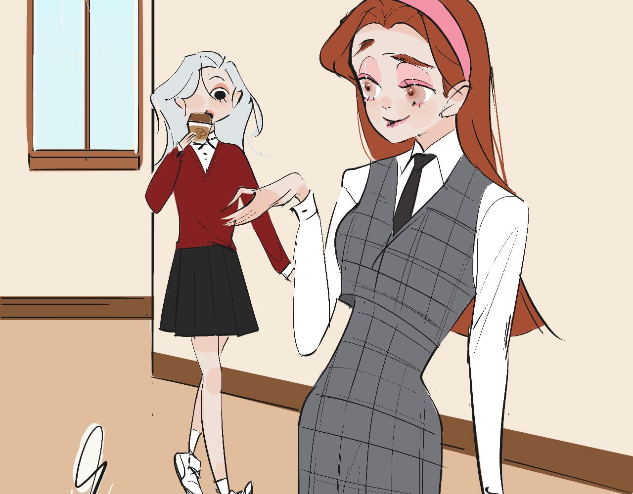 《Mean girls又甜又茶的富家女》她们的校园女王竞选 第27页