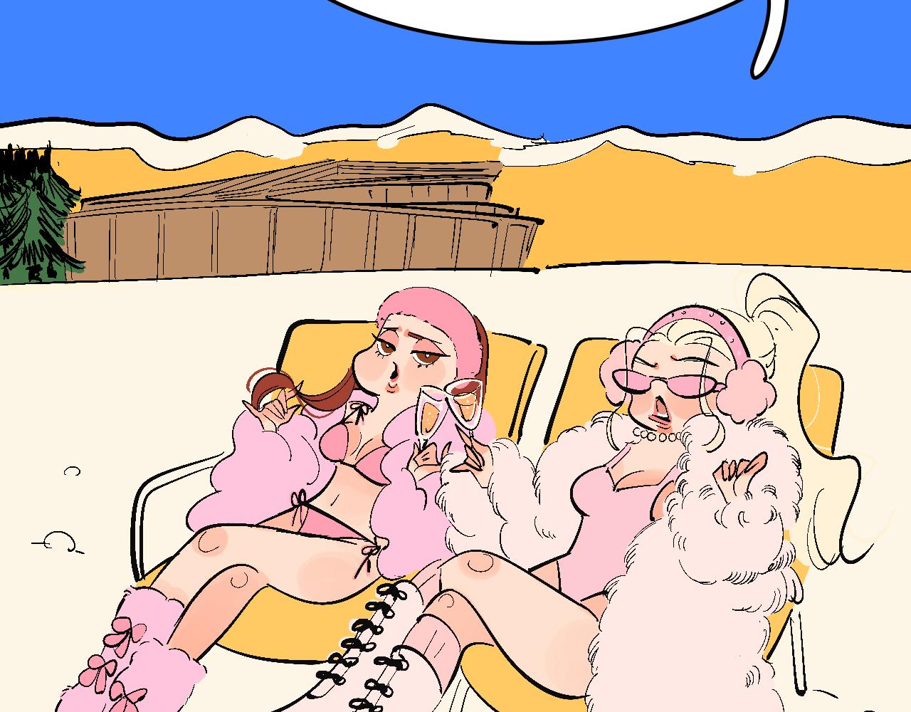 《Mean girls又甜又茶的富家女》霸姐的滑雪度假村 第11页