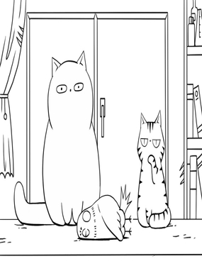 《三文与小白》漫画封面图 - tl漫画
