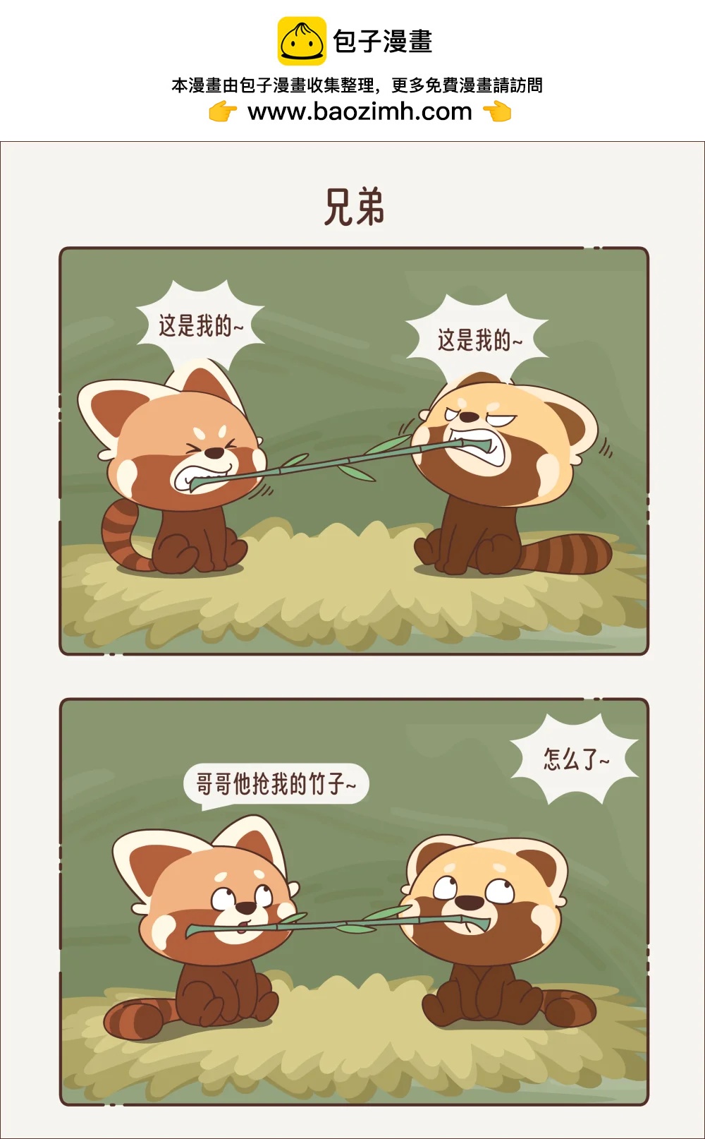《小熊猫与哈士奇》第十八回 兄弟 第4页