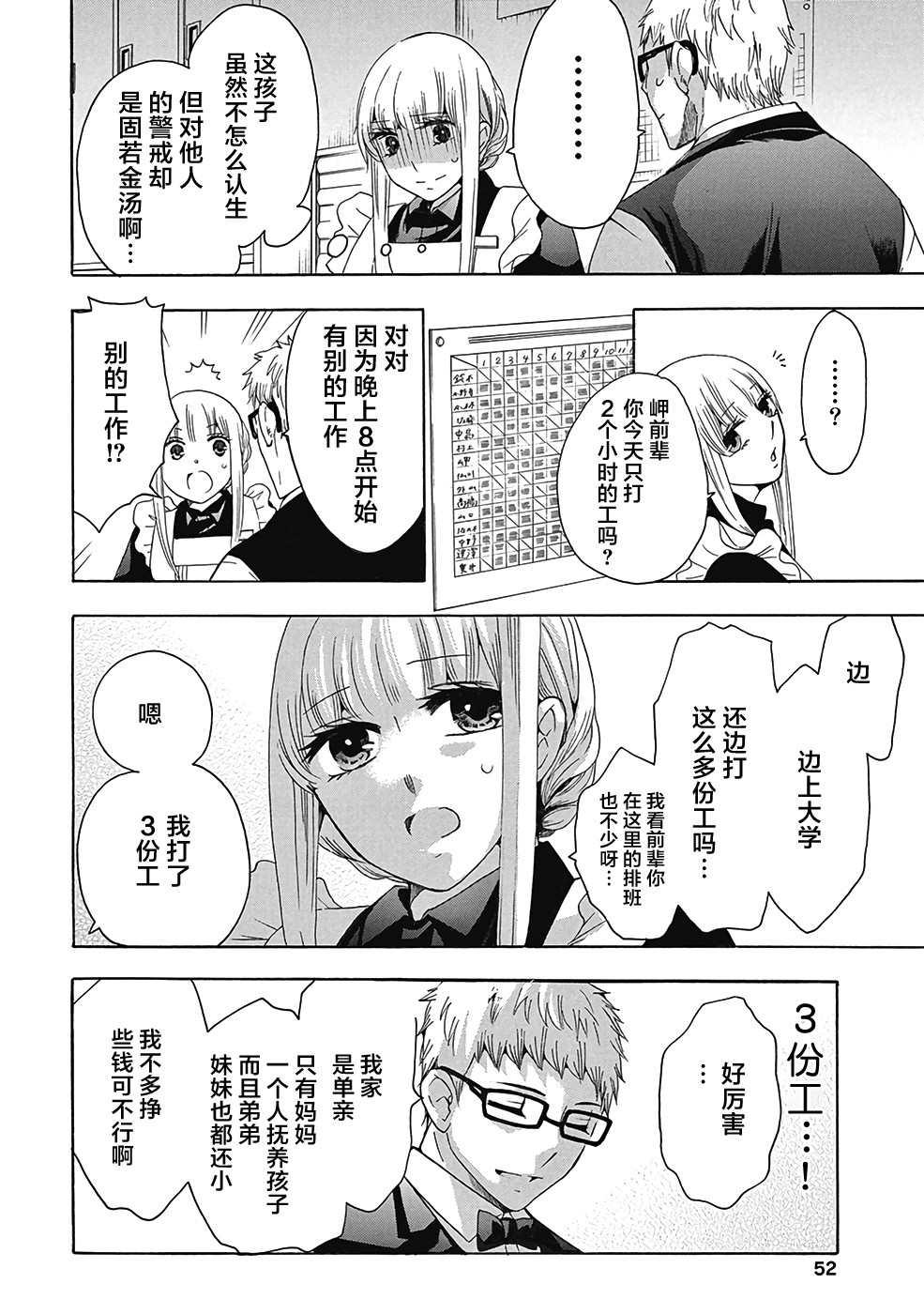 《初中学历劳动者开始的高中生活》第30话 第4页