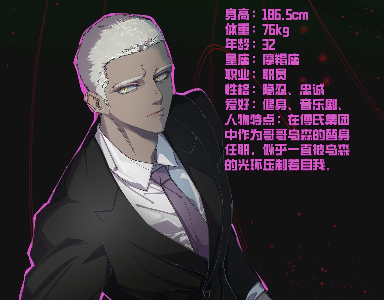 《无邪战栗》角色设定表 第8页