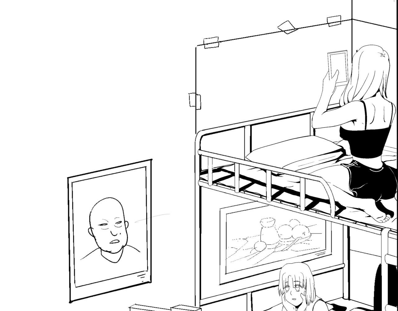 《盘根错短篇恐怖漫画》第一篇（上）合租的女同学 第25页