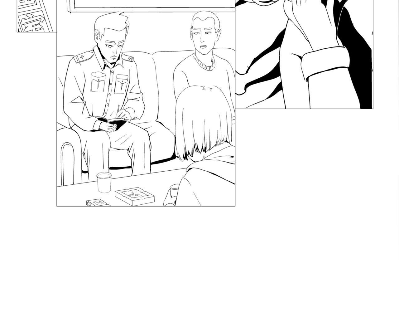 《盘根错短篇恐怖漫画》第一篇（下）合租的女同学 第6页